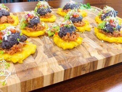 Pre-Fried Green Toston